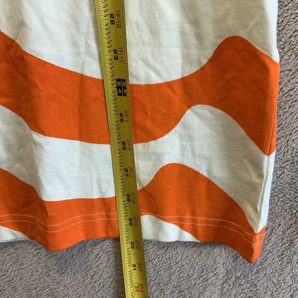 Aperol Liquors Polo Shirt Sz XXL 2X Organic Cotton Collared Spellout Graphic EUC